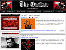 Tablet Screenshot of outlawjimmy.com